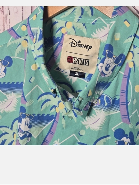 RSVLTS Disney100 Mickey Mouse Cabana Shirt - Picture 4 of 5